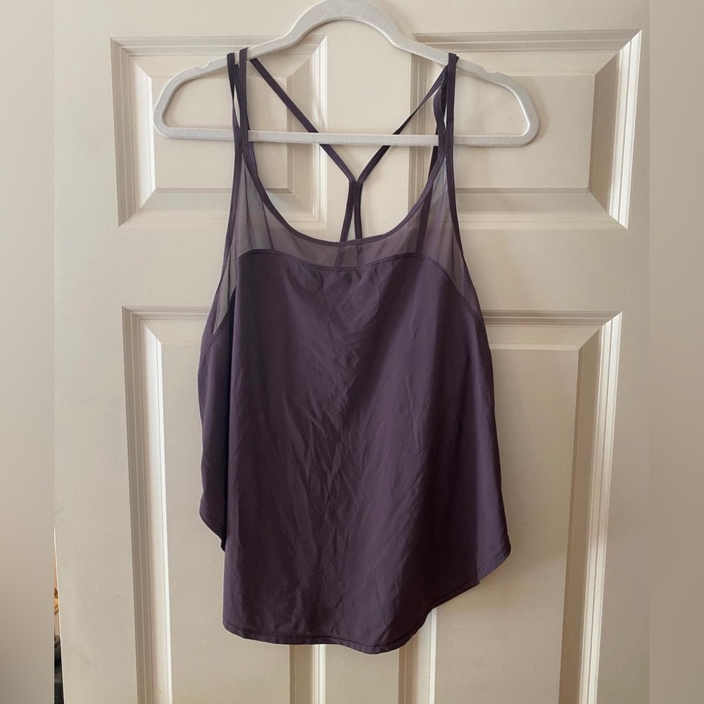 Lululemon mesh strap tank